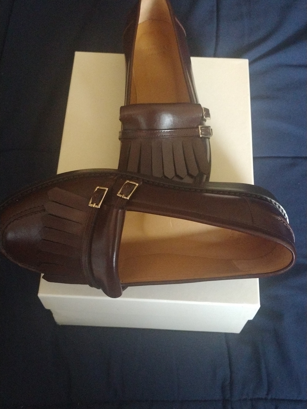 Sezane Leather Joey Shoe - Picture 3 of 9